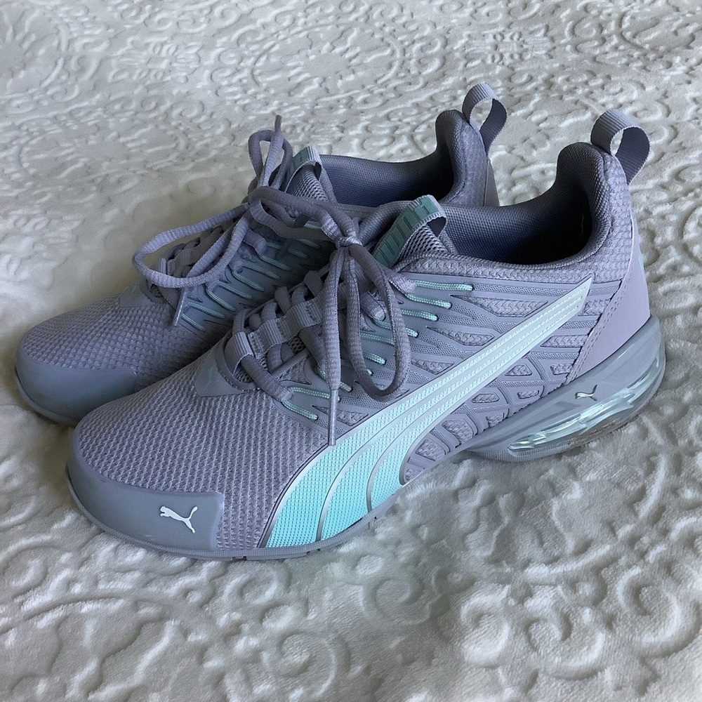 Puma Voltaic Evo athletic running sneakers, GRAY, women’s 6, SKU 309720-03